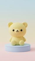 Lemon Soufflé Bear Scented Toy